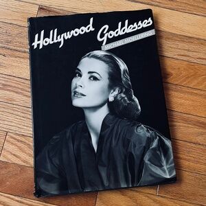Vintage 1989 Hollywood Goddesses Michael Moellering Hardcover Book